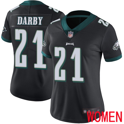 Women Philadelphia Eagles 21 Ronald Darby Black Alternate Vapor Untouchable NFL Jersey Limited Player Football